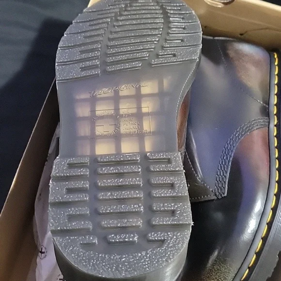 Dr. Martens Multicolor Iridescent Boots - Picture 3 of 3